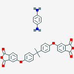 1,3-Isobenzofurandione, 5,5-(1-methylethylidene)bis(4,1-phenyleneoxy)bis-, polymer with 1,4-benzenediamine