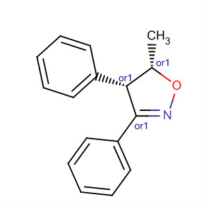 Isoxazole, 4,5-dihydro-5-methyl-3,4-diphenyl-, trans-