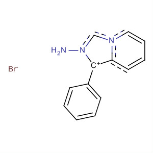Imidazo[1,5-a]pyridinium, 2-amino-1-phenyl-, bromide