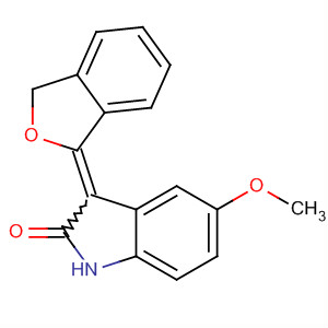 2H-Indol-2-one, 1,3-dihydro-3-(1(3H)-isobenzofuranylidene)-5-methoxy-
