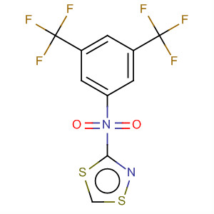 1,4,2-Dithiazol-3-amine, N-[3,5-bis(trifluoromethyl)phenyl]-, 1,1-dioxide