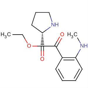 Proline, 1-[2-(methylamino)benzoyl]-, ethyl ester