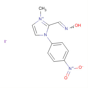 1H-Imidazolium, 2-[(hydroxyimino)methyl]-1-methyl-3-(4-nitrophenyl)-,iodide