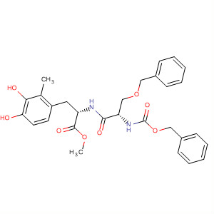 L-Tyrosine,3-hydroxy-a-methyl-N-[N-[(phenylmethoxy)carbonyl]-O-(phenylmethyl)-L-seryl]-, methyl ester
