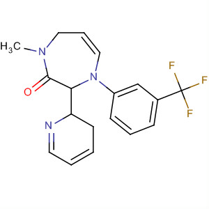 3H-Pyrido[2,3-e]-1,4-diazepin-3-one,1,2,4,5-tetrahydro-4-methyl-1-[3-(trifluoromethyl)phenyl]-