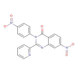 4(3H)-Quinazolinone, 7-nitro-3-(4-nitrophenyl)-2-(2-pyridinyl)-