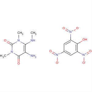 2,4(1H,3H)-Pyrimidinedione, 5-amino-1,3-dimethyl-6-(methylamino)-,compd. with 2,4,6-trinitrophenol (1:1)