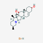 (3beta,12alpha)-solanid-5-ene-3,12-diol hydrobromide (1:1)