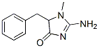 2-Amino-1,5-dihydro-1-methyl-5-benzyl-4H-imidazol-4-one