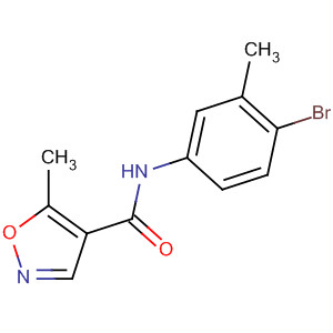 4-Isoxazolecarboxamide, N-(4-bromo-3-methylphenyl)-5-methyl-