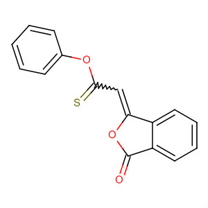 Ethanethioic acid, (3-oxo-1(3H)-isobenzofuranylidene)-, S-phenyl ester