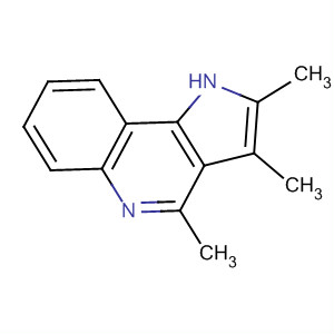 1H-Pyrrolo[3,2-c]quinoline, 2,3,4-trimethyl-