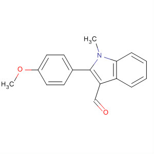 1H-Indole-3-carboxaldehyde, 2-(4-methoxyphenyl)-1-methyl-