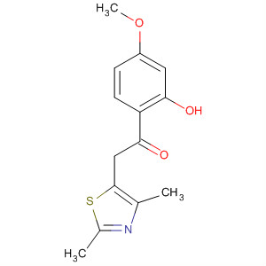 Ethanone, 2-(2,4-dimethyl-5-thiazolyl)-1-(2-hydroxy-4-methoxyphenyl)-