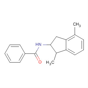 Benzamide, N-(2,3-dihydro-1,4-dimethyl-1H-inden-2-yl)-