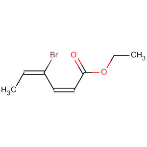 2,4-Hexadienoic acid, 4-bromo-, ethyl ester, (Z,E)-