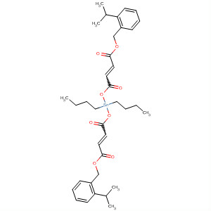 2,7,9-Trioxa-8-stannatrideca-4,11-dien-13-oic acid,8,8-dibutyl-1-[(1-methylethyl)phenyl]-3,6,10-trioxo-,[(1-methylethyl)phenyl]methyl ester, (Z,Z)-