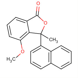 1(3H)-Isobenzofuranone, 4-methoxy-3-methyl-3-(1-naphthalenyl)-