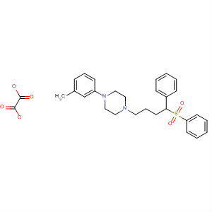 Piperazine, 1-(3-methylphenyl)-4-[4-phenyl-4-(phenylsulfonyl)butyl]-,ethanedioate (1:1)