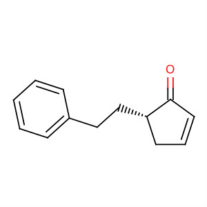 2-Cyclopenten-1-one, 5-(2-phenylethyl)-, (S)-