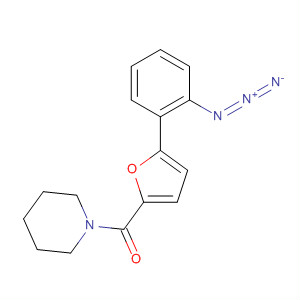 Piperidine, 1-[[5-(2-azidophenyl)-2-furanyl]carbonyl]-