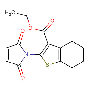 Benzo[b]thiophene-3-carboxylic acid,2-(2,5-dihydro-2,5-dioxo-1H-pyrrol-1-yl)-4,5,6,7-tetrahydro-, ethyl ester