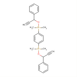 Silane, 1,4-phenylenebis[dimethyl[(1-phenyl-2-propynyl)oxy]-