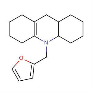 Acridine, 10-(2-furanylmethyl)-1,2,3,4,4a,5,6,7,8,9,9a,10-dodecahydro-