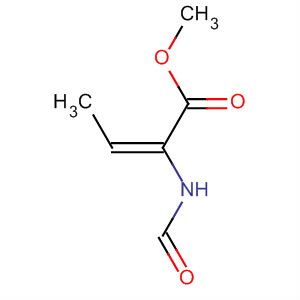 2-Butenoic acid, 2-(formylamino)-, methyl ester, (E)-