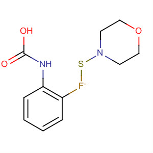 Carbamic fluoride, (4-morpholinylthio)phenyl-