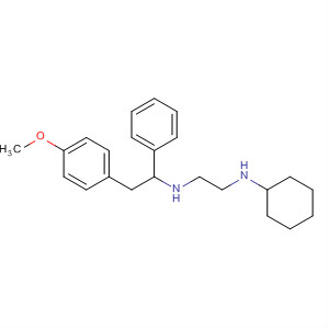 1,2-Ethanediamine,N-cyclohexyl-N'-[2-(4-methoxyphenyl)-1-phenylethyl]-