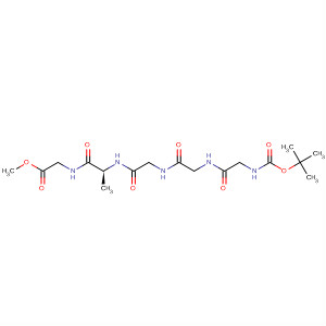Glycine,N-[N-[N-[N-[N-[(1,1-dimethylethoxy)carbonyl]glycyl]glycyl]glycyl]-L-alanyl]-, methyl ester