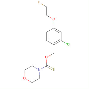 4-Morpholinecarbothioic acid,S-[[2-chloro-4-(2-fluoroethoxy)phenyl]methyl] ester