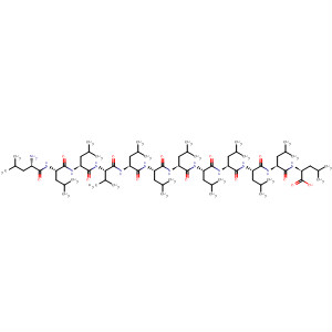 L-Leucine,N-[N-[N-[N-[N-[N-[N-[N-[N-[N-(N-L-leucyl-L-leucyl)-L-leucyl]-L-valyl]-L-leucyl]-L-leucyl]-L-leucyl]-L-leucyl]-L-leucyl]-L-leucyl]-L-leucyl]-