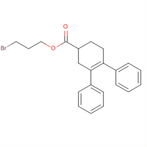 3-Cyclohexene-1-carboxylic acid, 3,4-diphenyl-, 3-bromopropyl ester