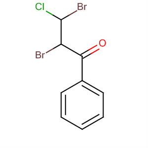 1-Propanone, 2,3-dibromo-3-chloro-1-phenyl-
