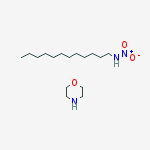 (dodecylamino)-hydroxy-oxo-ammonium; morpholine