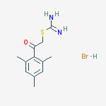 [2-oxo-2-(2,4,6-trimethylphenyl)ethyl]sulfanylmethanimidamide