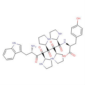 L-Tyrosine, N-[1-[1-[1-(1-L-tryptophyl-L-prolyl)-L-prolyl]-L-prolyl]-L-prolyl]-