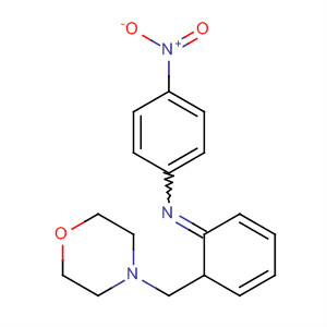 Morpholine, 4-[[(4-nitrophenyl)imino]phenylmethyl]-