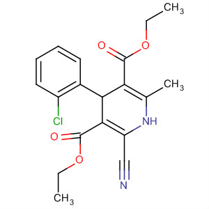 3,5-Pyridinedicarboxylic acid,4-(2-chlorophenyl)-2-cyano-1,4-dihydro-6-methyl-, diethyl ester