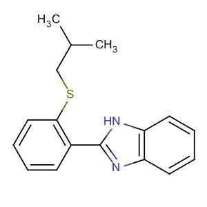 1H-Benzimidazole, 2-[2-[(2-methylpropyl)thio]phenyl]-
