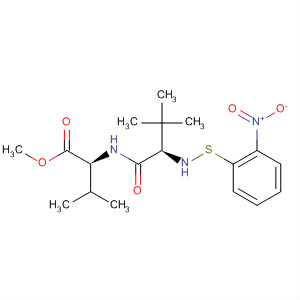 L-Valine, N-[3-methyl-N-[(2-nitrophenyl)thio]-D-valyl]-, methyl ester