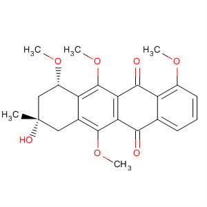 5,12-Naphthacenedione,7,8,9,10-tetrahydro-8-hydroxy-1,6,10,11-tetramethoxy-8-methyl-,(8S,10S)-