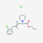 1-[(2E)-4-(2-chlorophenyl)-3-methylbut-2-en-1-yl]-1-(2-oxo-2-propoxyethyl)piperidinium chloride