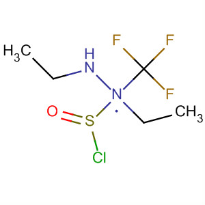 Hydrazinesulfinyl chloride, 1,2-diethyl-2-(trifluoromethyl)-