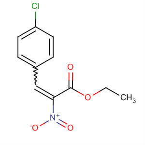 2-Propenoic acid, 3-(4-chlorophenyl)-2-nitro-, ethyl ester
