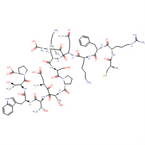 L-Proline,L-cysteinyl-L-arginyl-L-phenylalanyl-L-lysyl-L-a-glutamyl-L-glutaminyl-L-lysyl-L-seryl-L-prolyl-L-a-aspartyl-L-seryl-L-threonyl-L-tryptophyl-L-threonyl-