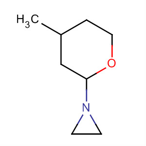 Aziridine, 1-(tetrahydro-4-methyl-2H-pyran-2-yl)-