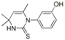3,4-Dihydro-1-(m-hydroxyphenyl)-4,4,6-trimethyl-2(1H)-pyrimidinethione